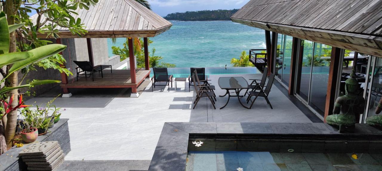 Surin Beach Oceanfront Villa With Ocean And Beach Views المظهر الخارجي الصورة