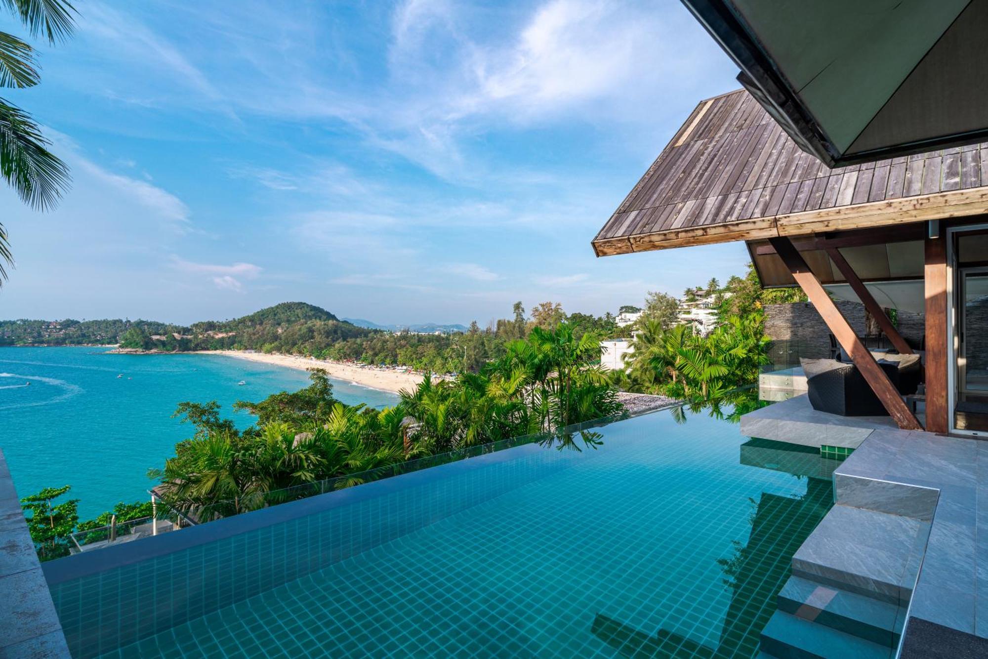 Surin Beach Oceanfront Villa With Ocean And Beach Views المظهر الخارجي الصورة